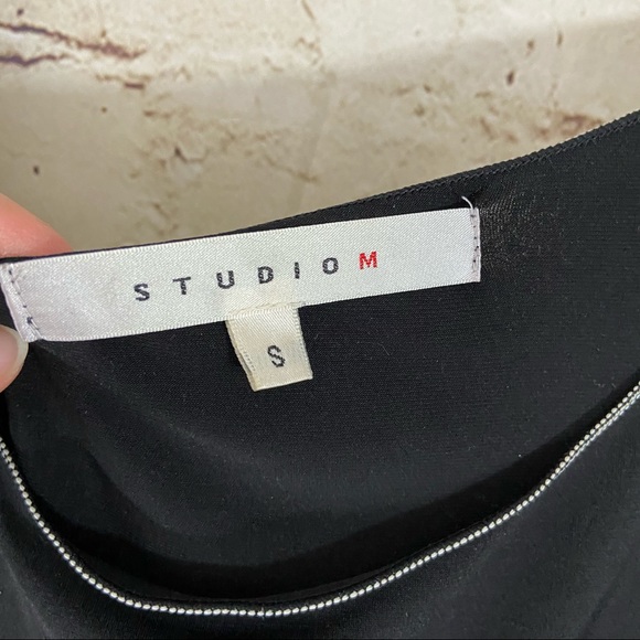 Studiom black quarter sleeve pheasant size small - Picture 3 of 9